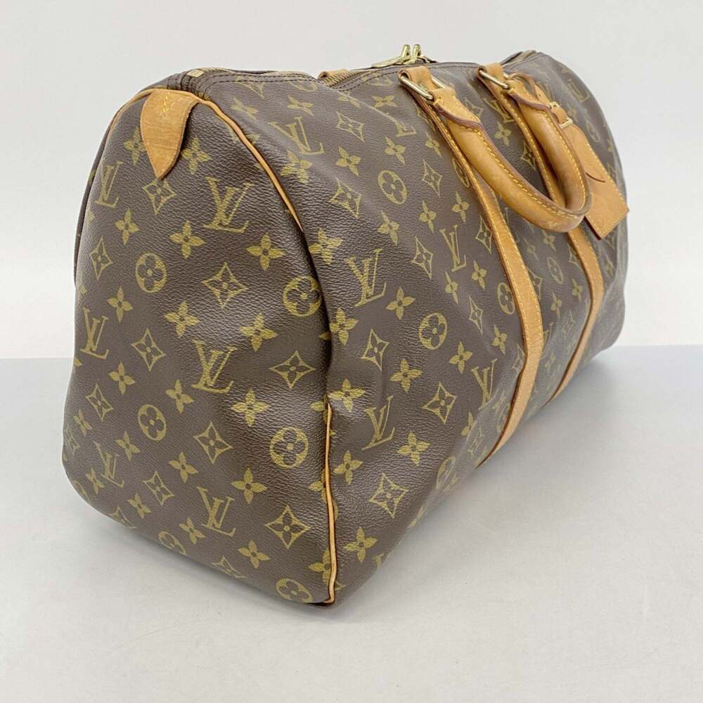 LOUIS VUITTON Brown Monogram Keepall 45 Boston Bag - Picture 2 of 11